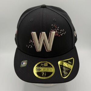 Washington NATIONALS 2022 City Connect Low Profile Fitted NEW ERA Hat - Graphite